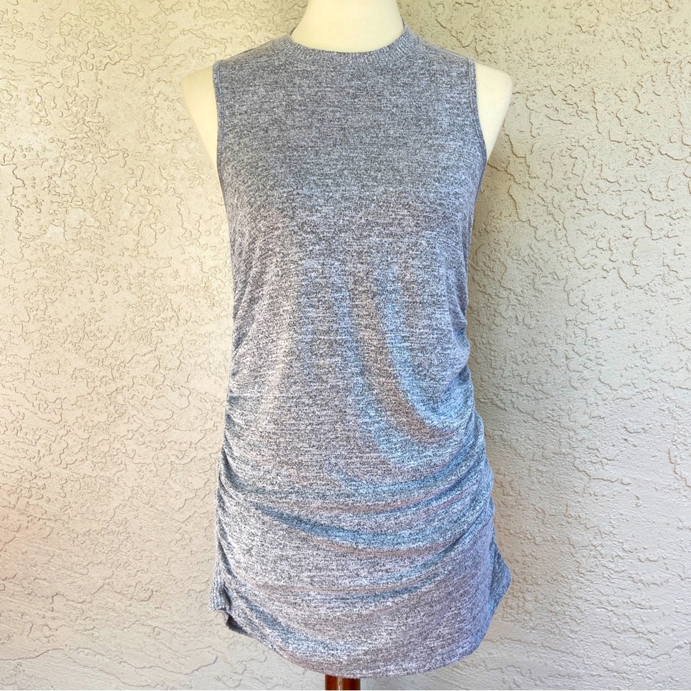 Gap Maternity Sleeveless, High Neck, Side Rib, Lightweight Sweater - Size S